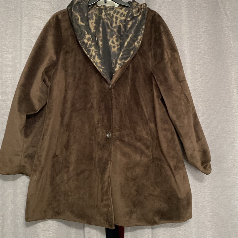 Dennis Basso 2 coats in one